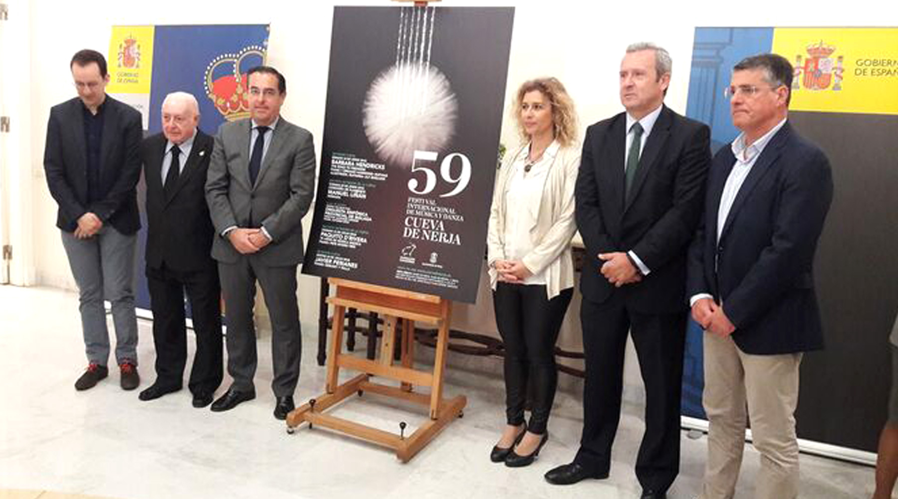Anuncios Diana. 59 Festival Internacional de Música y Danza. Cueva de Nerja