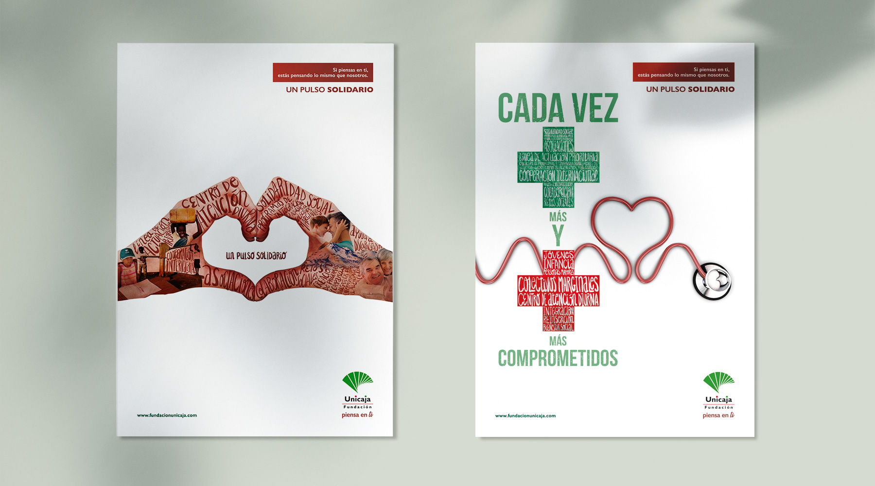 Anuncios Diana. Unicaja. Piensa en ti